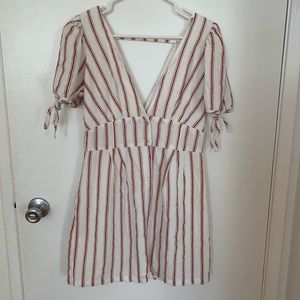 V Neck and V back Summer Dress!